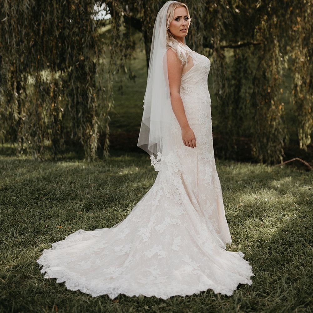 Designer Wedding Dress - Picture 6 of 8